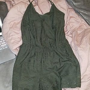 Green romper
